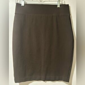 INC International Concepts Chocolate Pencil Skirt